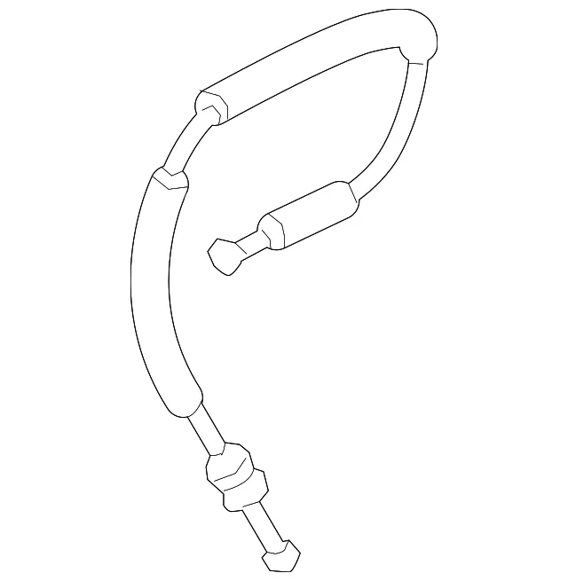 Lock Cable - GM (23166578) - view 3