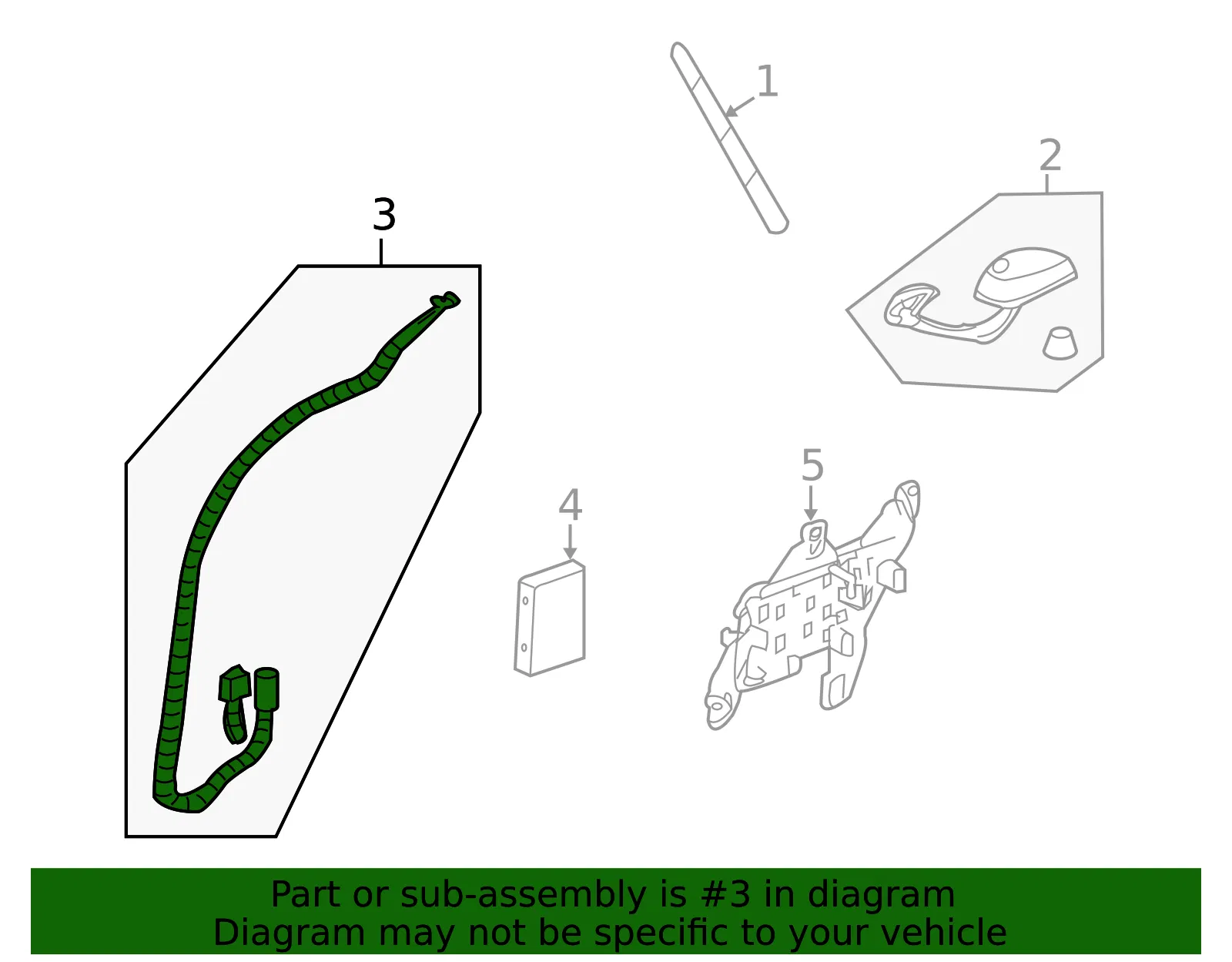 USB Data Cable - GM (23251452) - view 8