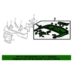 Rear Compartment Panel Frame - GM (23294292) - view 5