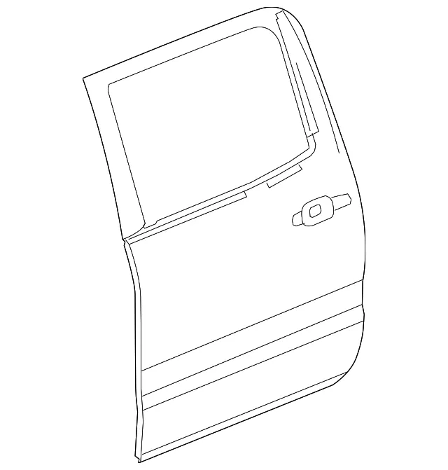 Outer Panel - Driver's Side (LH) - GM (23453680) - view 2