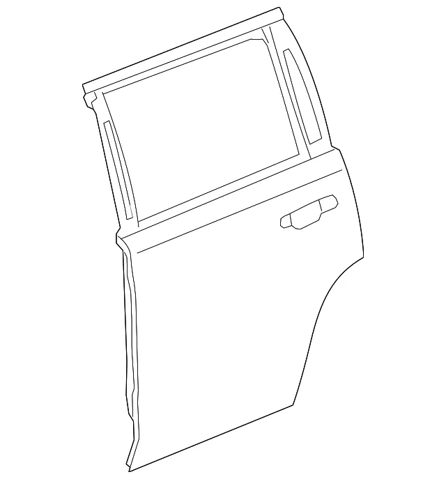 Outer Panel - Passenger Side (RH) - GM (23453683) - view 2