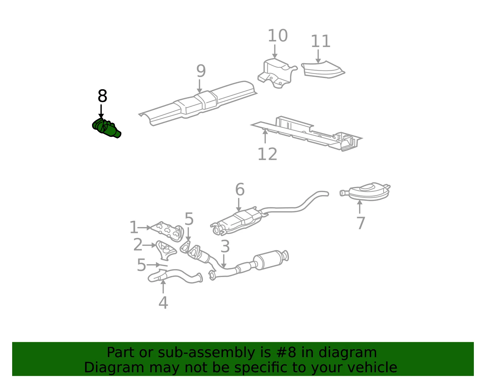 Shield Asm Ctltc Conv Ht - GM (24411896) - view 2