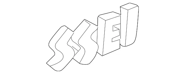 Plate Asm Frt S D Na "Ssei - GM (25703419)