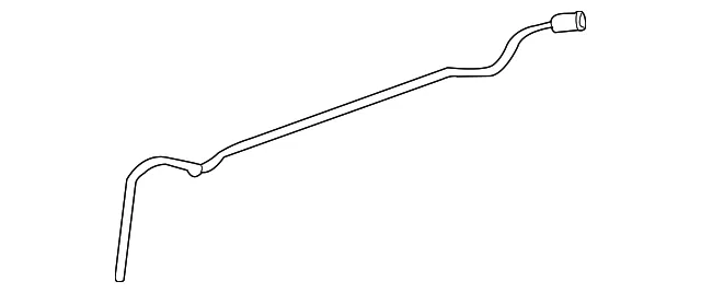 Hose Asm Sun Rf Hsg Frt Dr - GM (25712958)