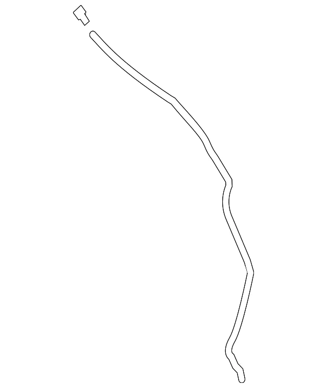 Hose Asm Sun Rf Hsg Rr Drn - GM (25755065)