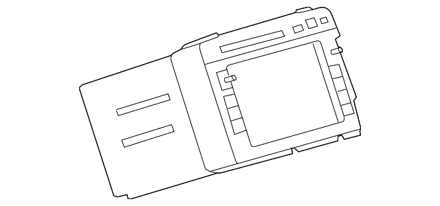 Radio Asm Am/Fm Stereo & C - GM (25887590)