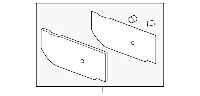 Lower Panel - GM (25905754) - view 2
