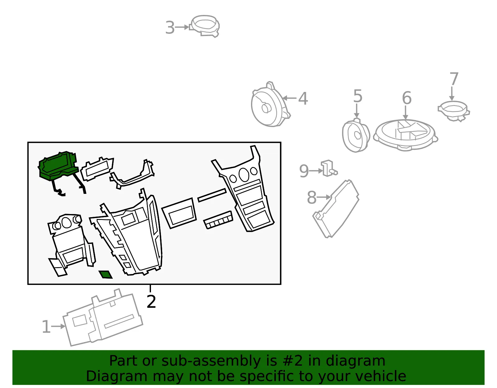 Control Panel - GM (25960564) - view 2