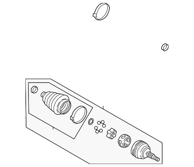 Joint Kit Frt Whl Drv Shf - GM (26075597)