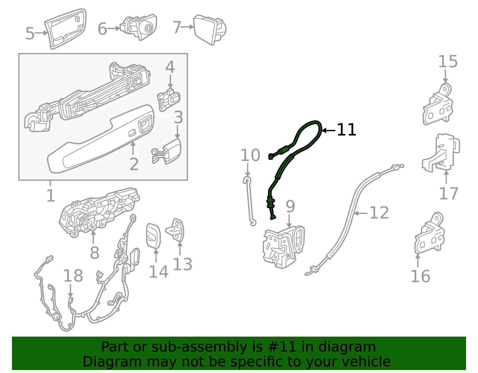 Cable - GM (26344280) - view 3