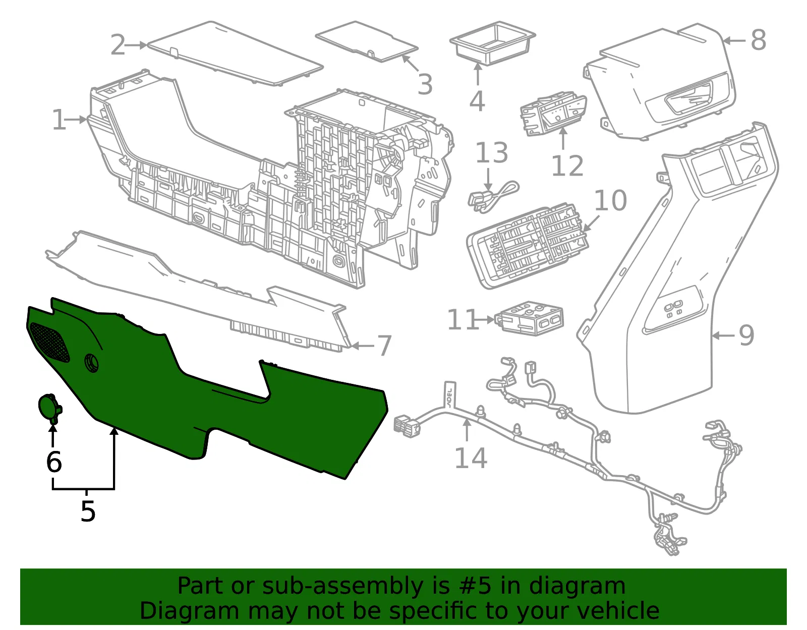 Side Panel - GM (26368627) - view 4