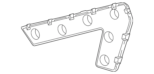 Guide Bracket - GM (26416611) - view 2