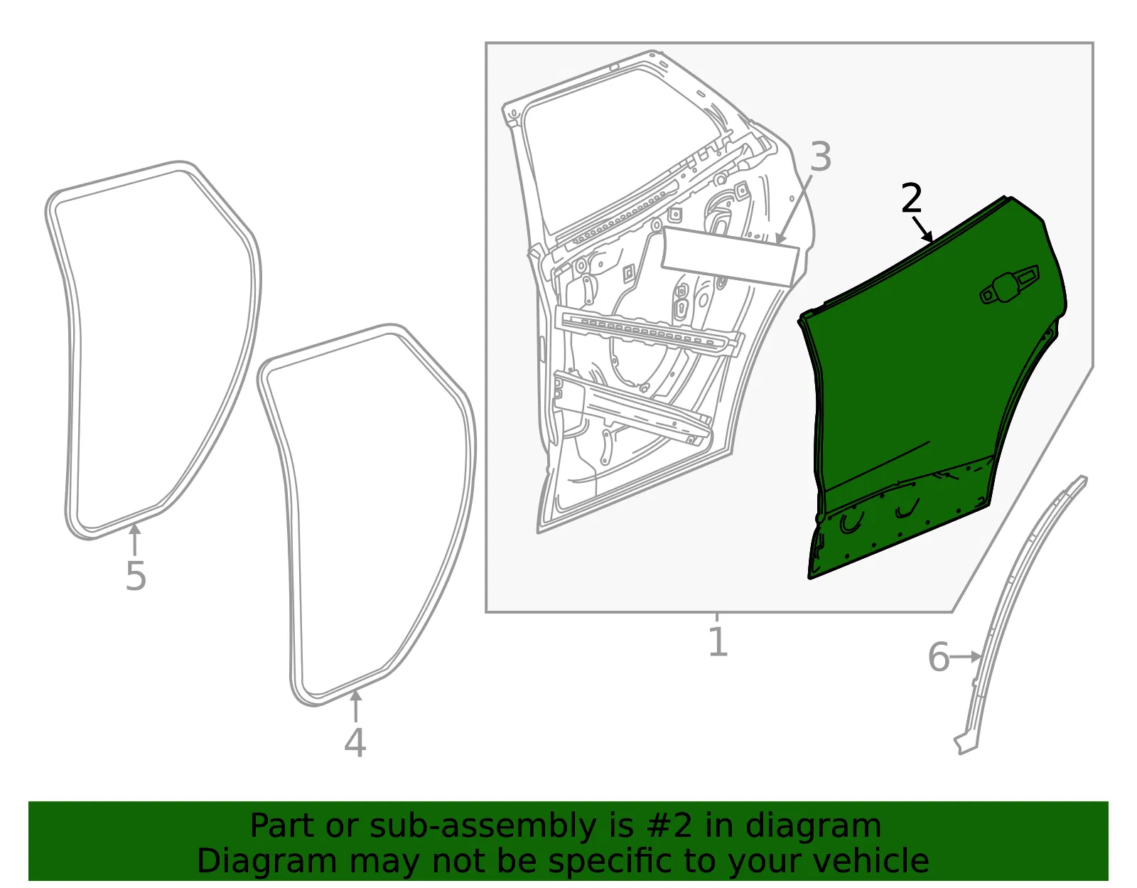 Outer Panel - GM (26434763) - view 2