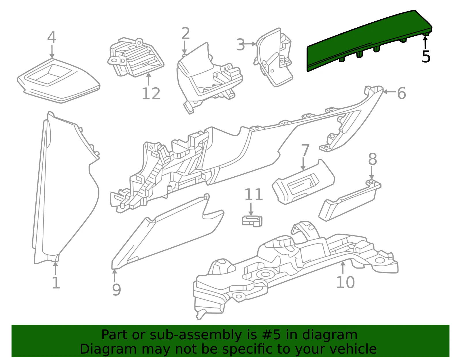 Upper Panel - GM (26474743) - view 3