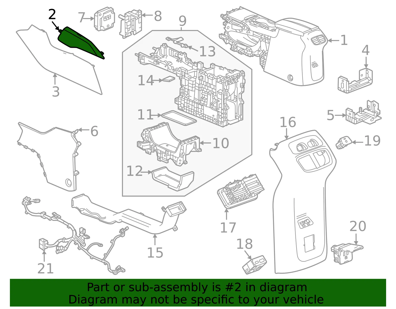 Side Panel - GM (26486409) - view 3