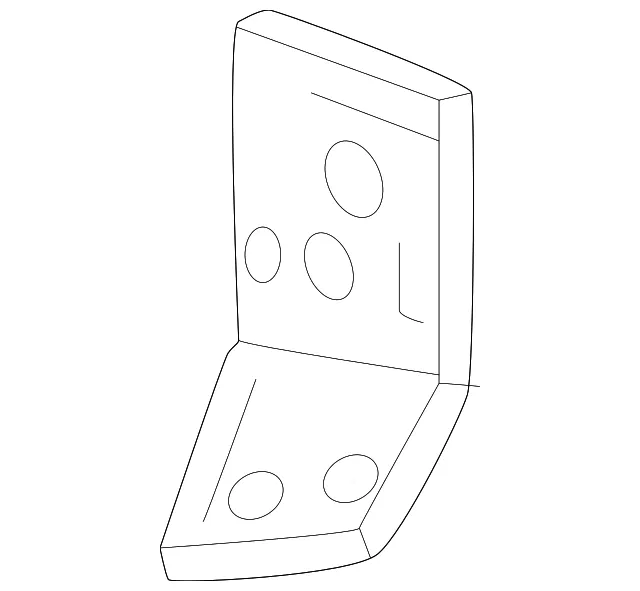 Front Bracket - GM (26498268) - view 2