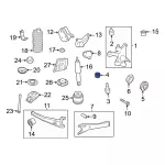 NUT HEX - Ford (383489S441) - view 12