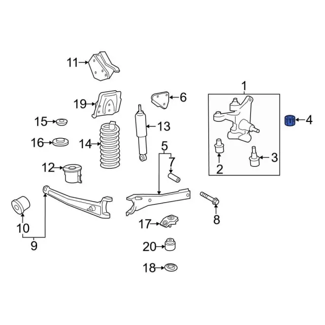 NUT HEX - Ford (383489S441) - view 5