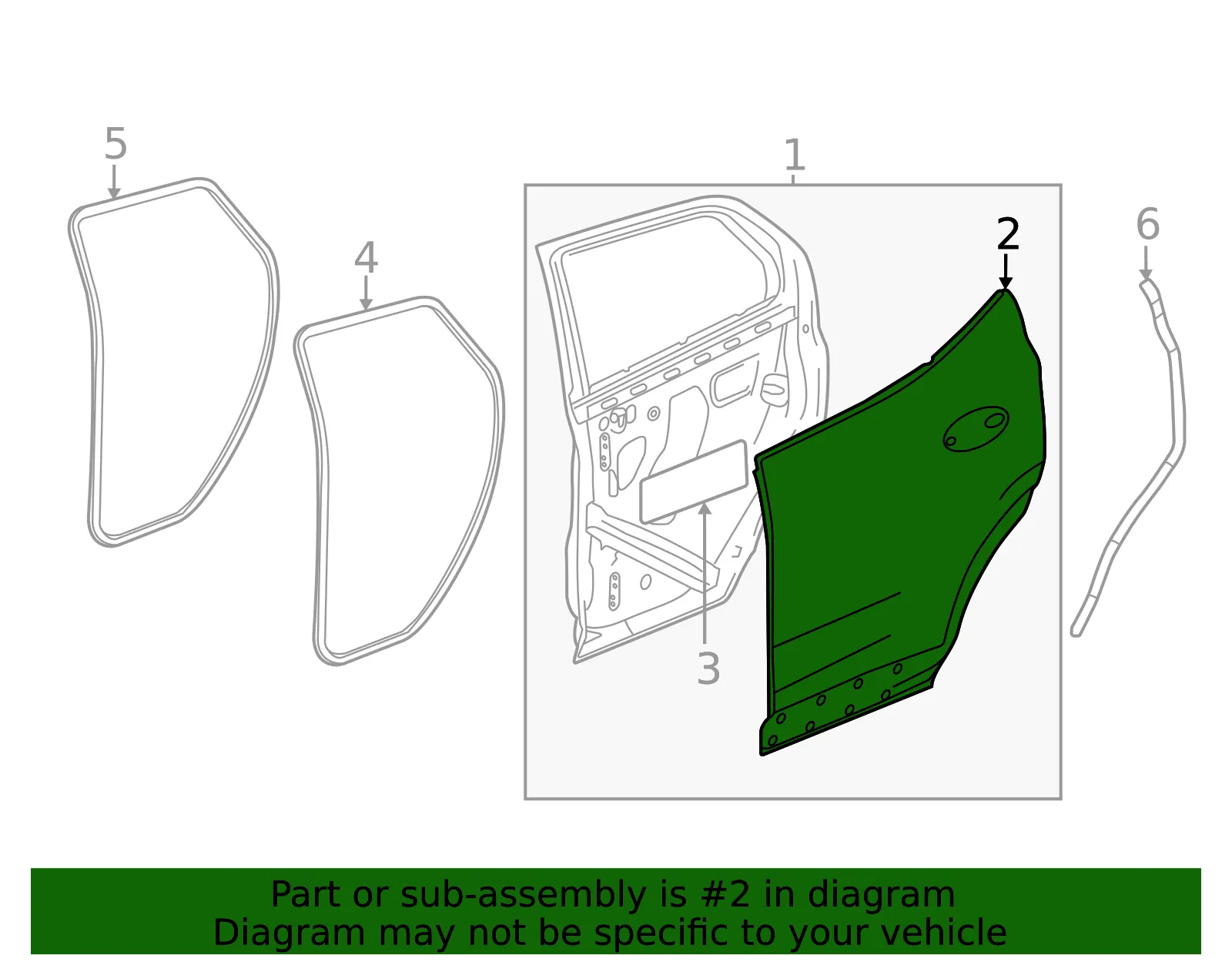 Outer Panel - GM (42484981) - view 5