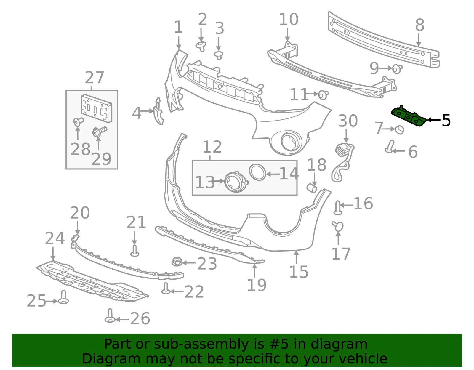 Guide - Driver's Side (LH) - GM (42488282) - view 3