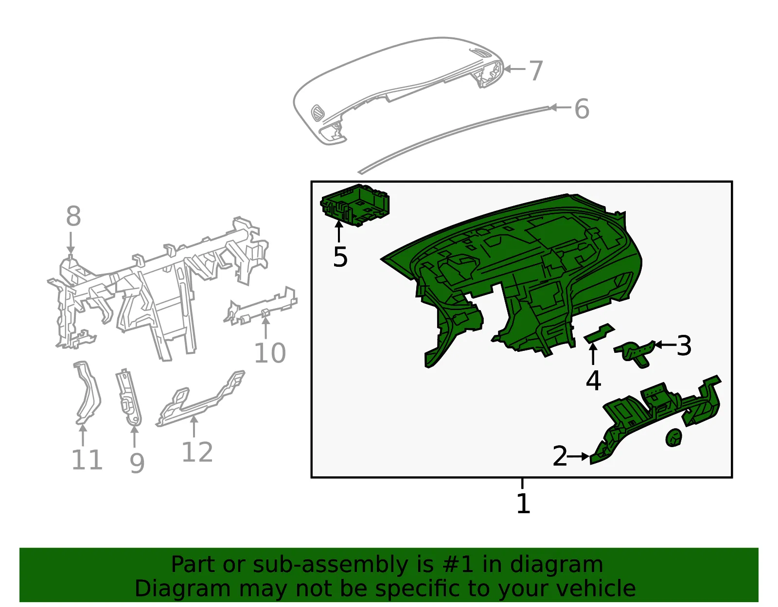 F Panel - GM (42574087) - view 2