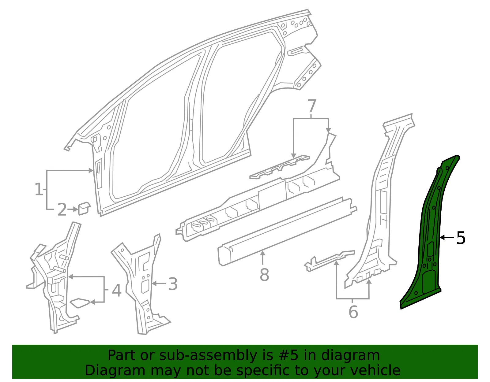 F Panel - GM (42607449) - view 3
