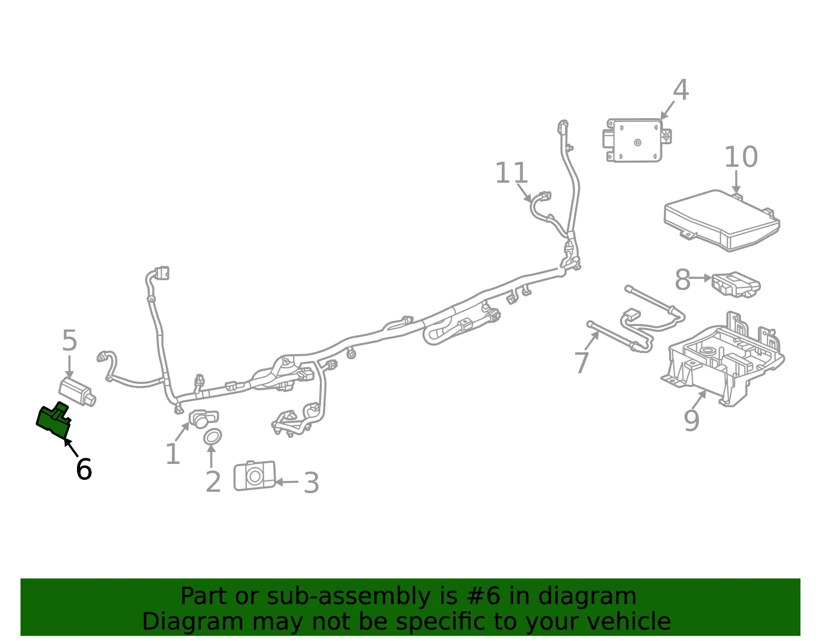 Mount Bracket - GM (42622689) - view 3