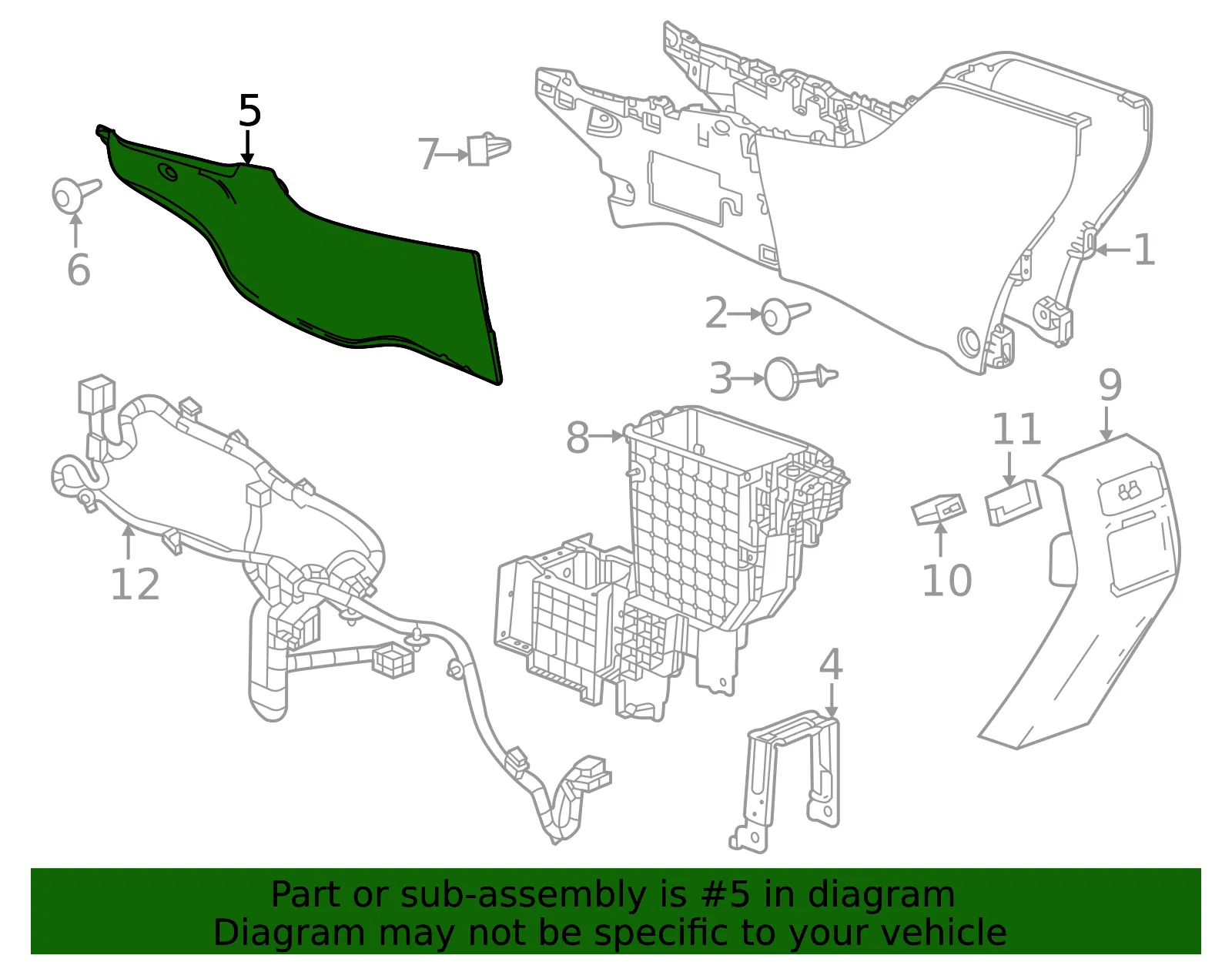 Side Panel - GM (42755866) - view 3