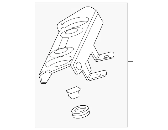 Upper Bracket - GM (42806190) - view 2