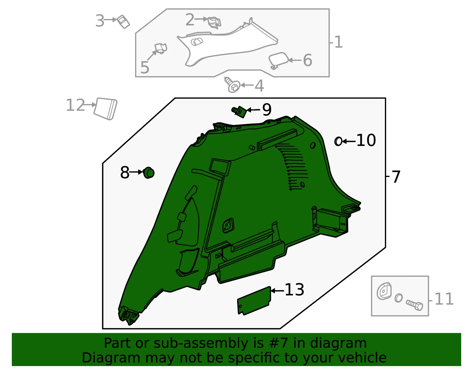 F Panel - GM (42815925) - view 3