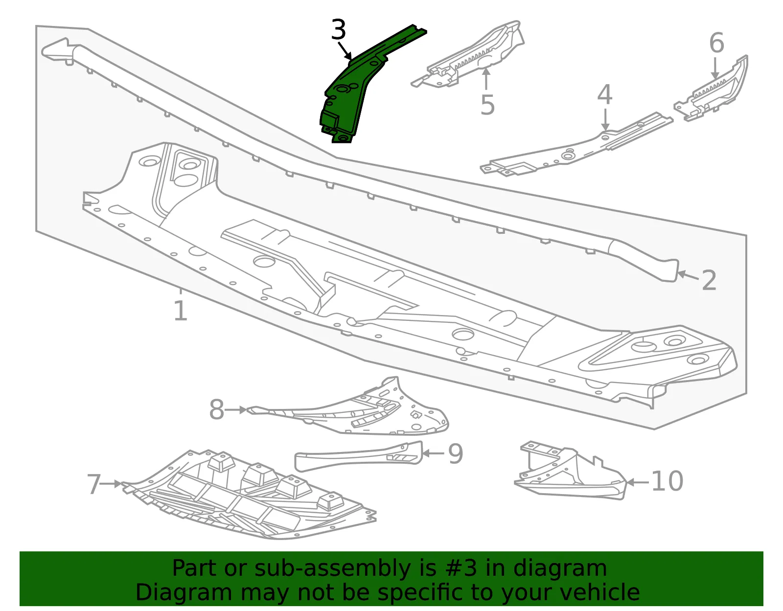 Side Shield - GM (42836160) - view 3