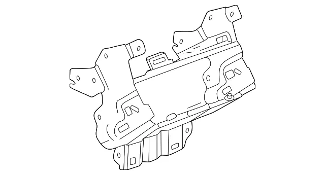 Upper Bracket - GM (42843636) - view 2