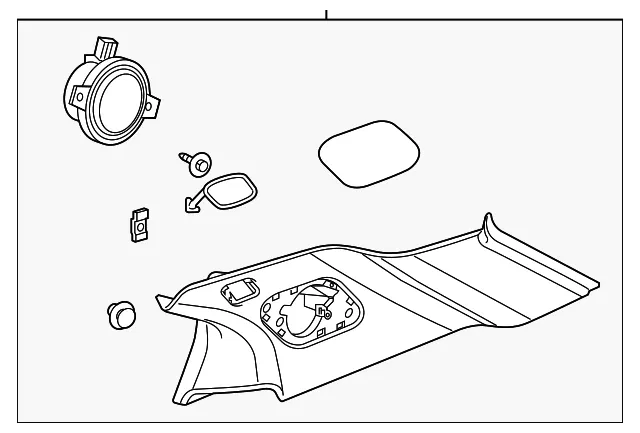 F Panel - GM (42845864) - view 2