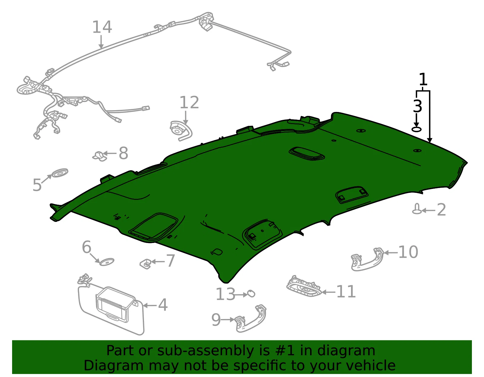 F Panel - GM (42848254) - view 2