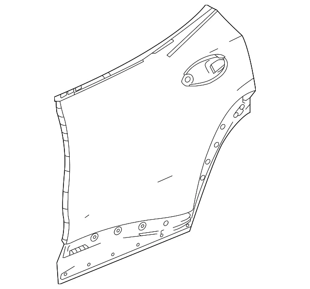 Outer Panel - GM (42853606) - view 2