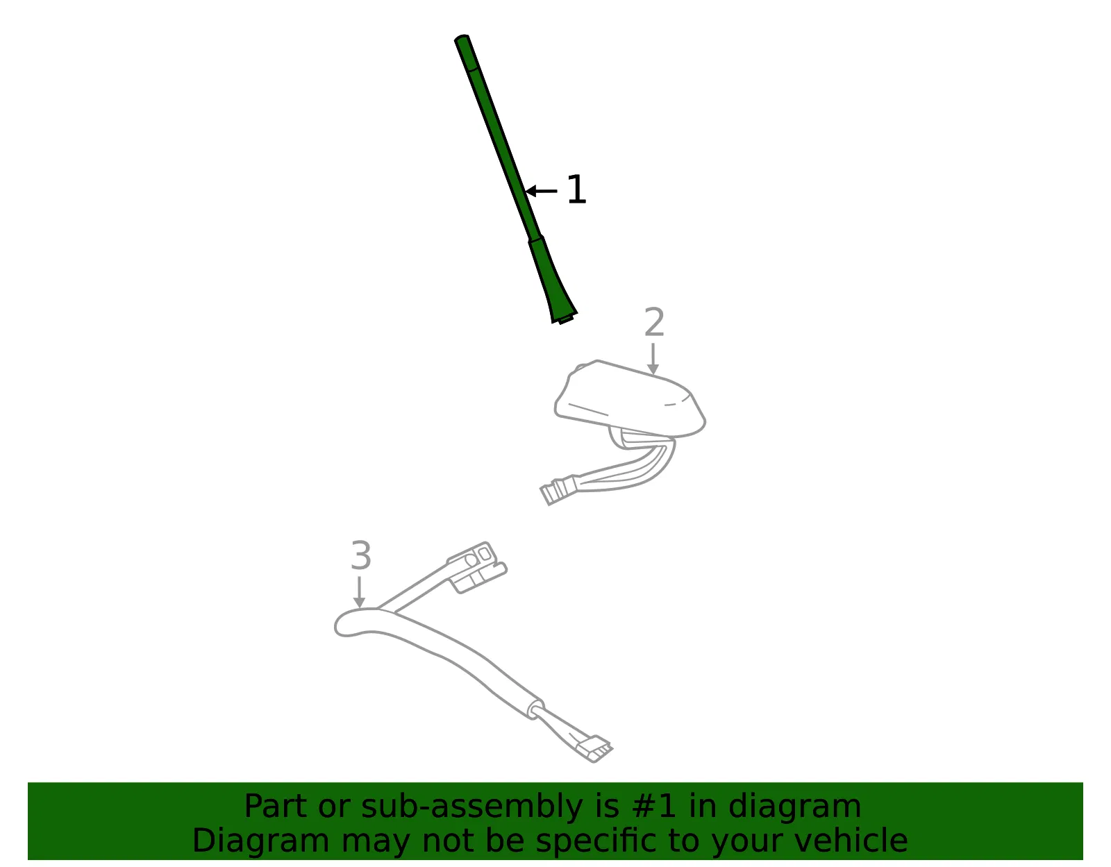 Antenna Mast - GM (42855154) - view 4