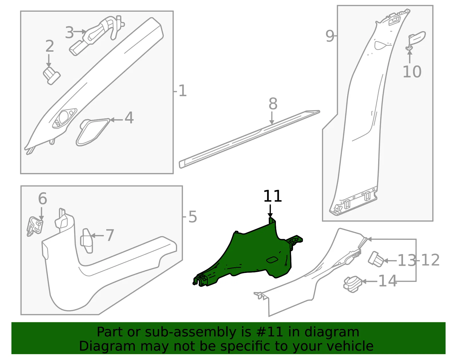 F Panel - GM (42882961) - view 3