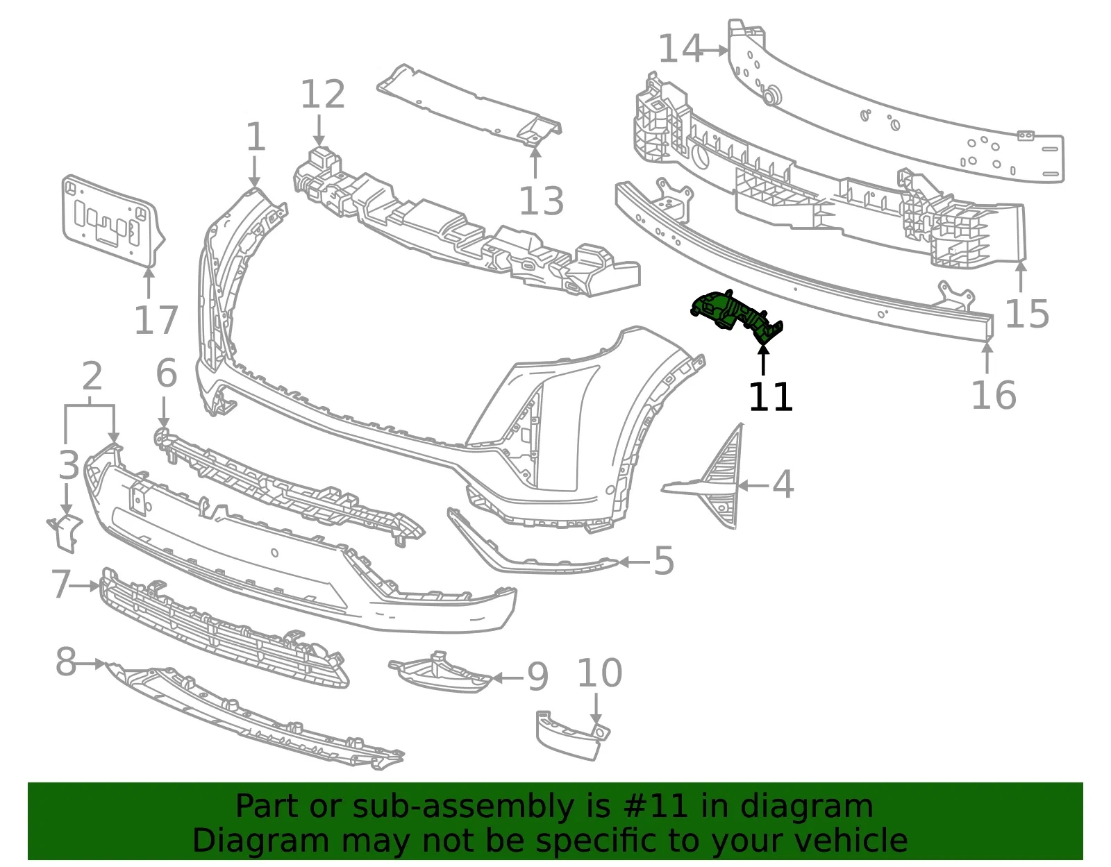 Guide Bracket - GM (42909269) - view 3