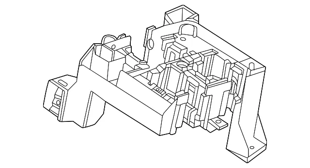 Mount Bracket - GM (42920389) - view 2