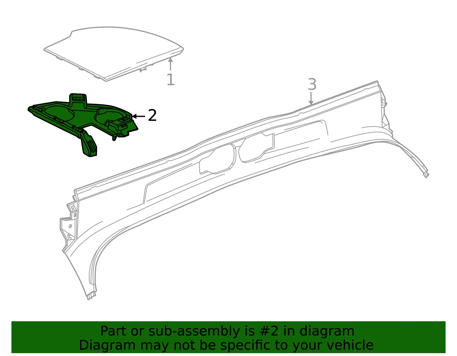 Mount Bracket - GM (42928467) - view 6
