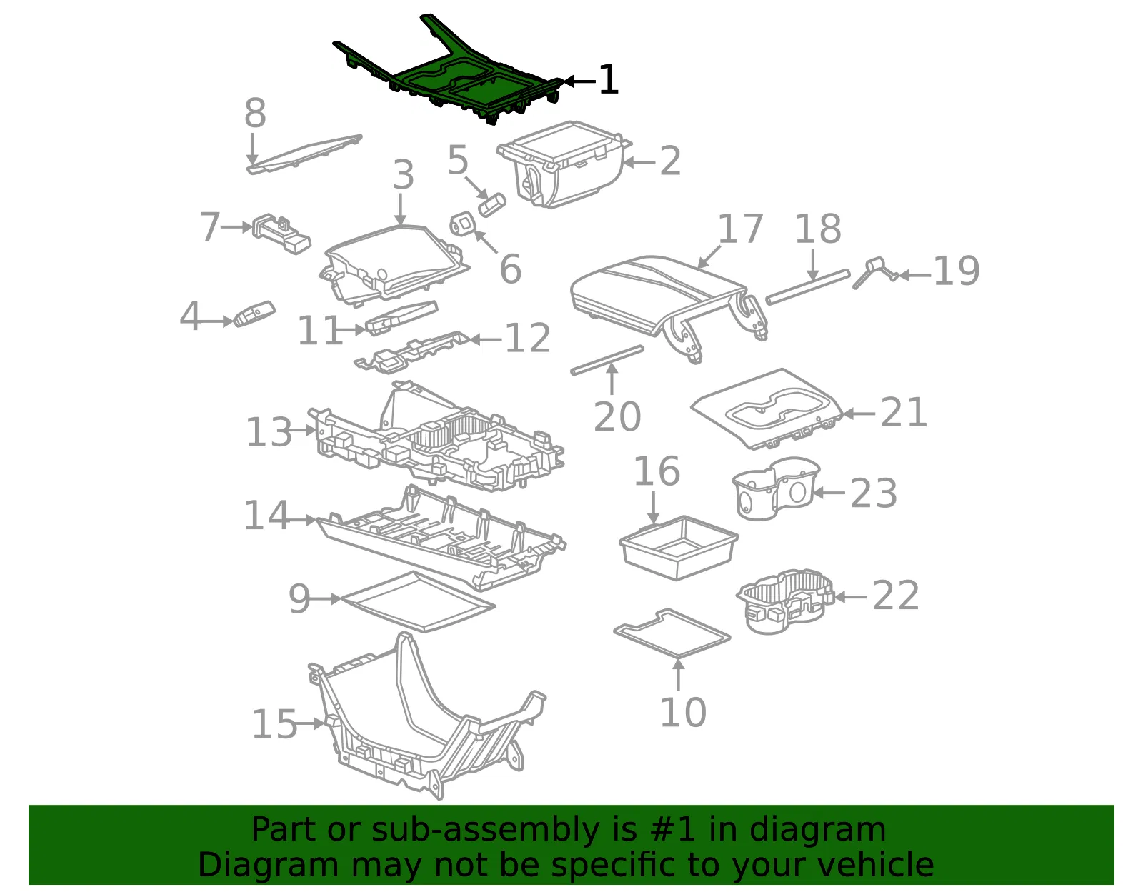 F Panel - GM (42938478) - view 3