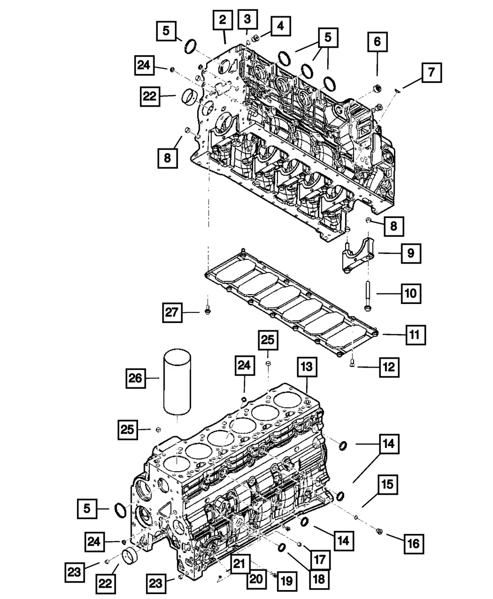 Dowel Pin - Mopar (4429343)