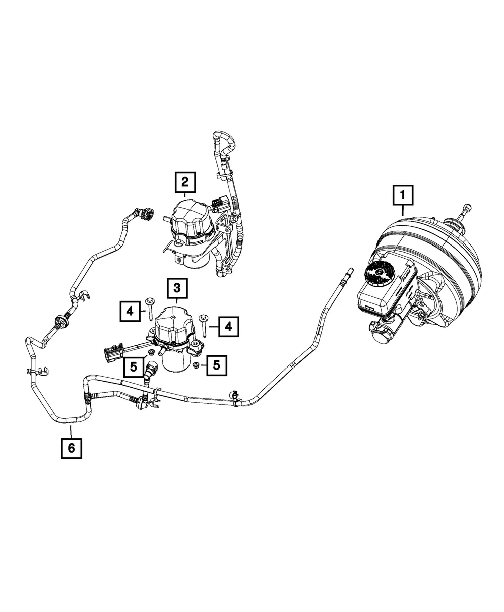 Air Pump Bracket - Mopar (4581995ab)