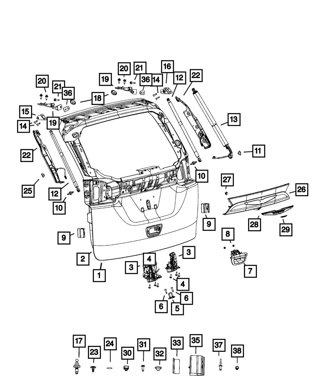 Ball Stud - Mopar (4624304)