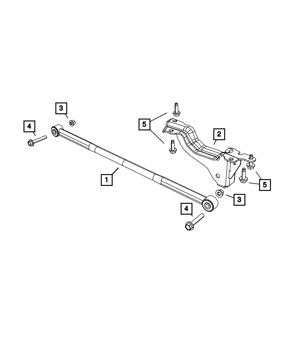 Track Bar Bracket - Mopar (4721347aa) - view 4