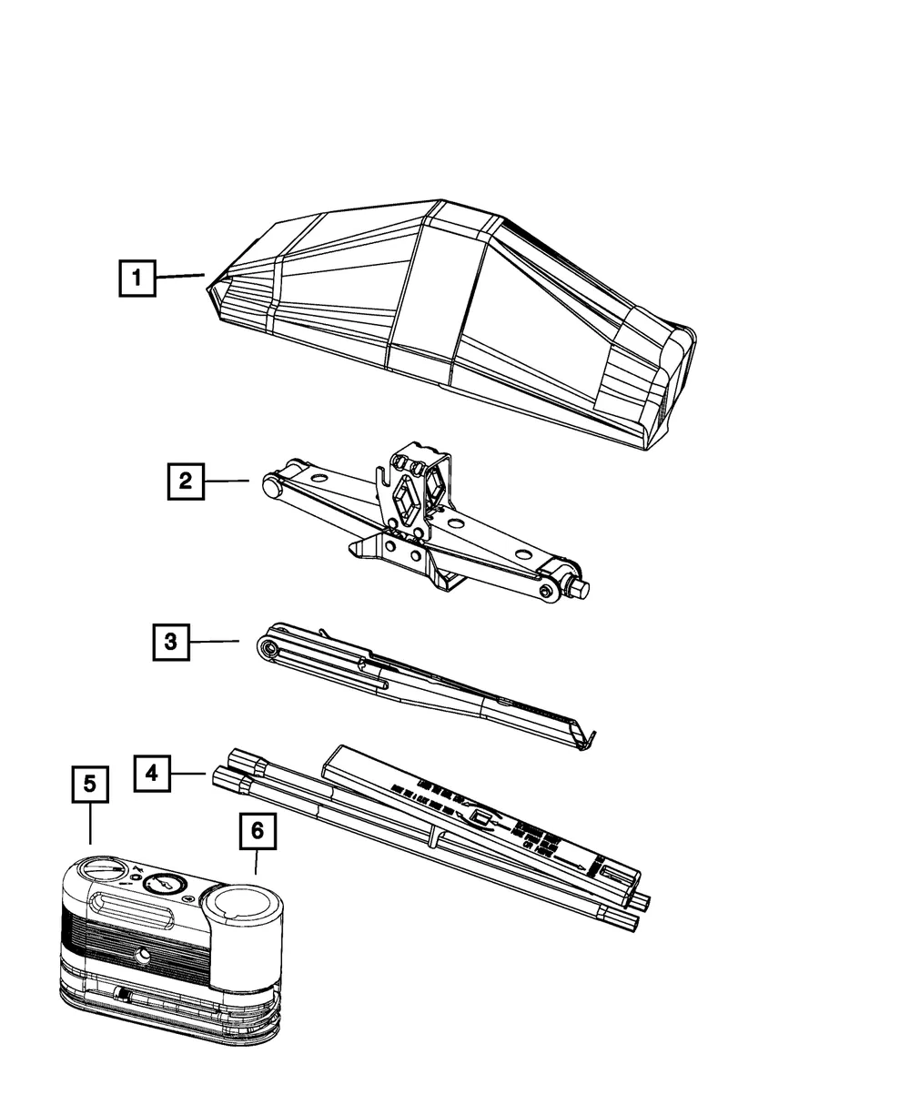 Scissors Jack - Mopar (4721855ab) - view 6
