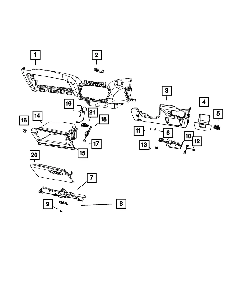 Retainer - Mopar (4857108) - view 4