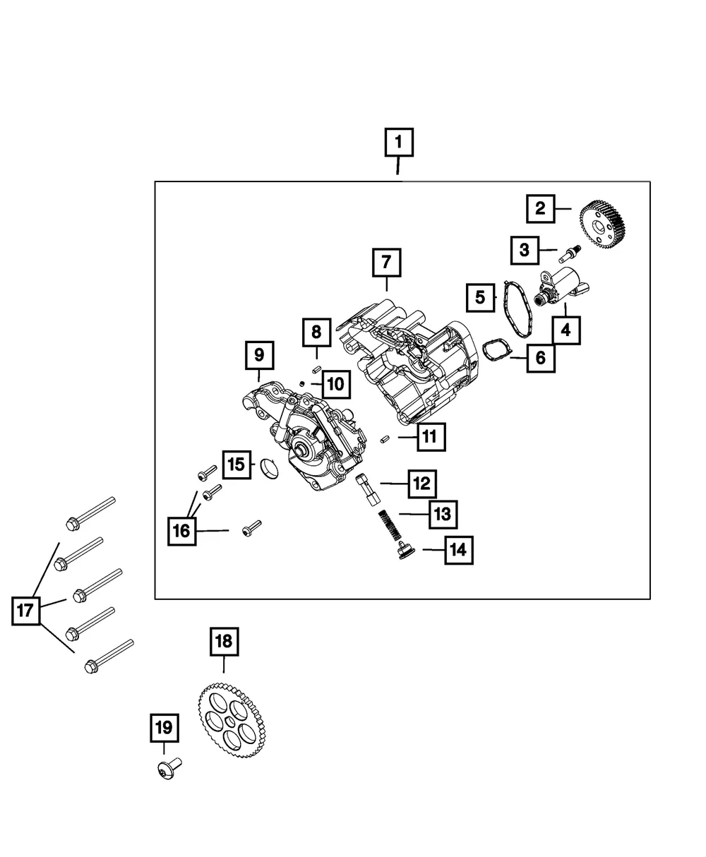 Stud, Mounting - Mopar (5048438aa)