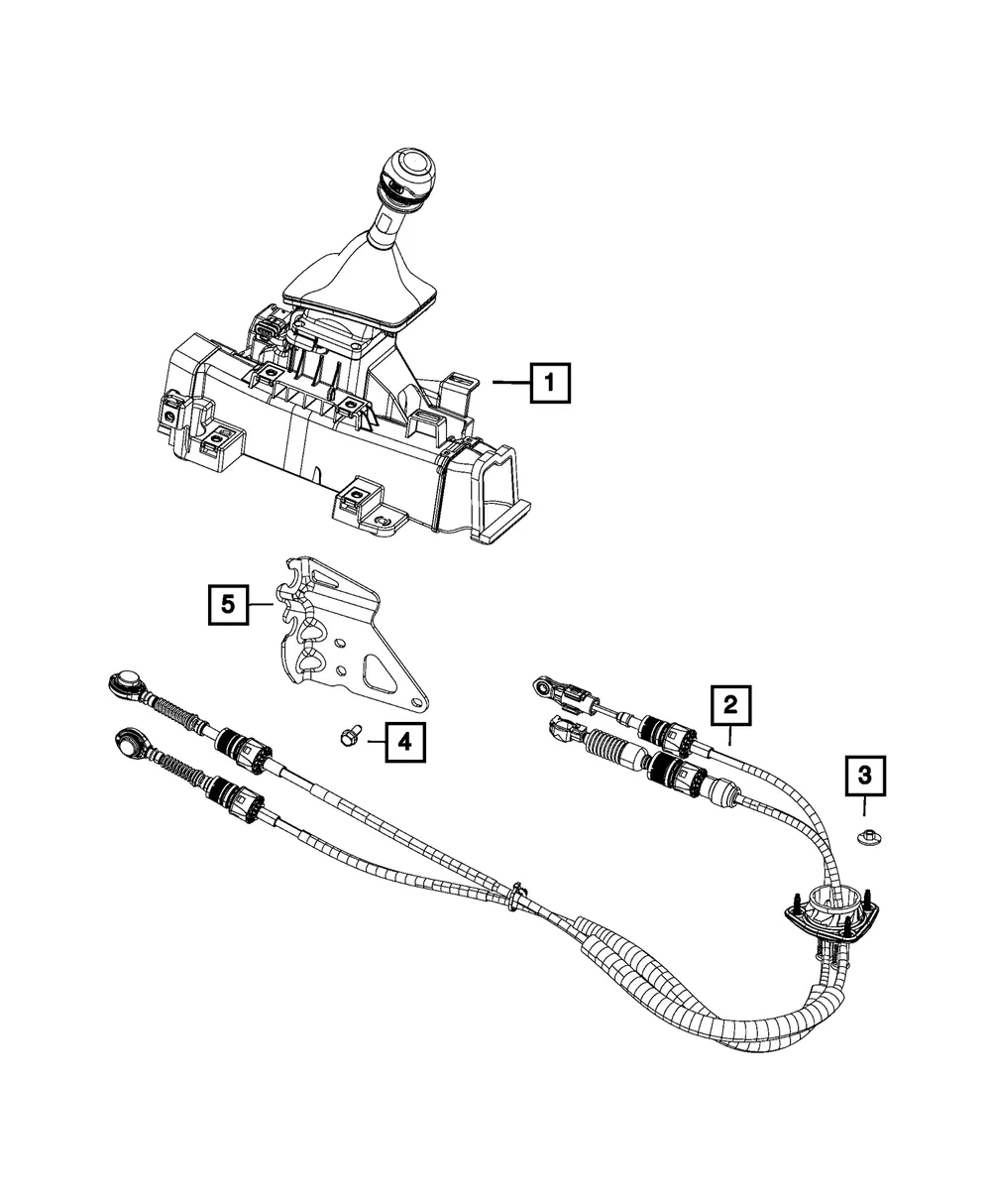 Shift Cable - Mopar (5106255ah) - view 9