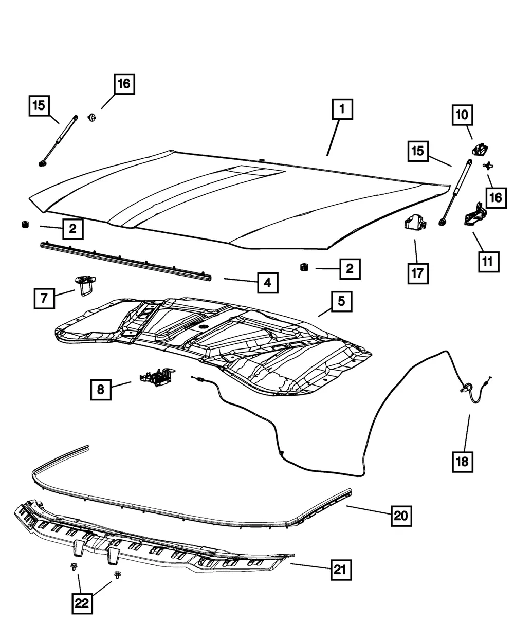 Push Pin - Mopar (5116530AA) - view 6